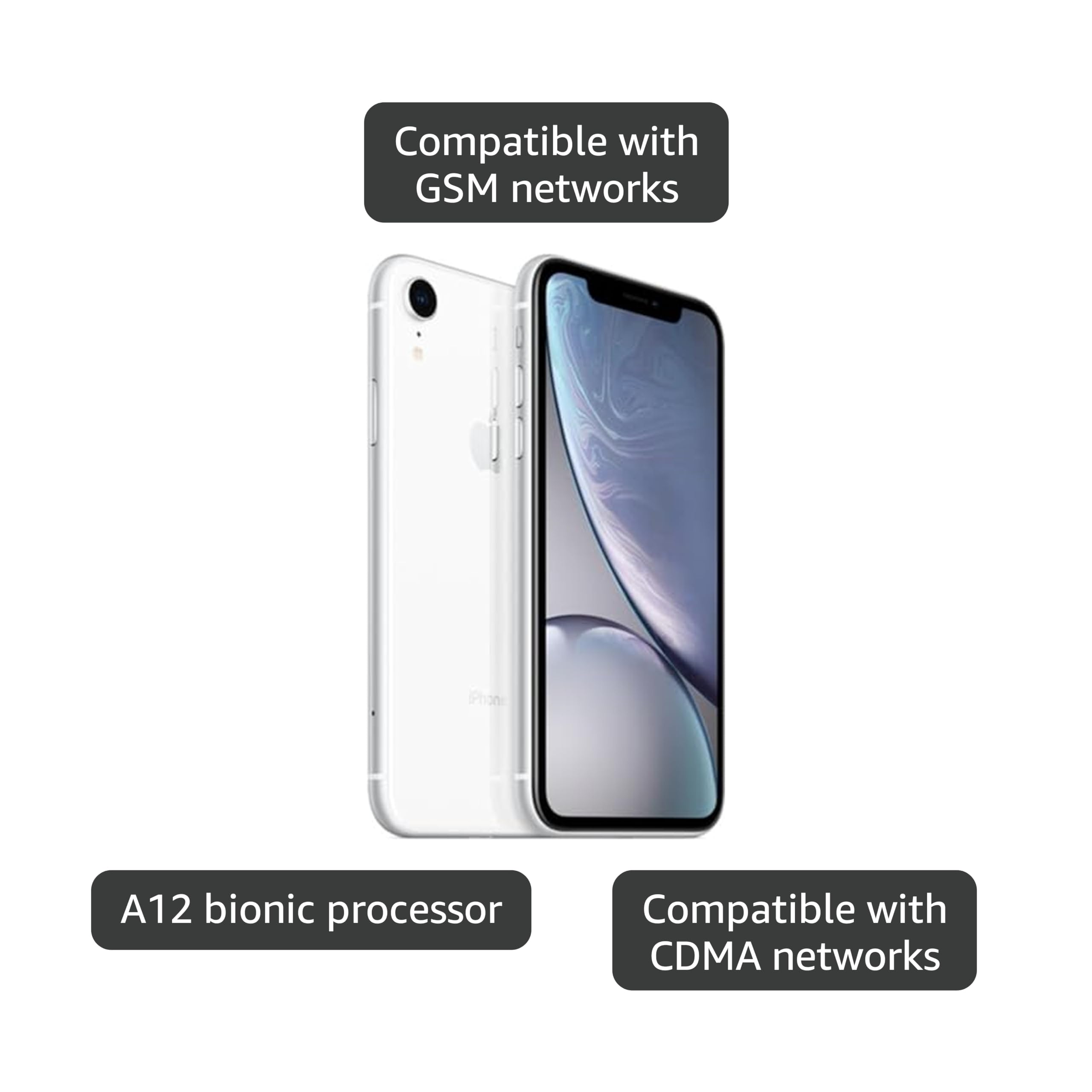 Apple iPhone XR ホワイト 本体256GB Amazon.com: Apple iPhone XR, US Version, 256GB, White - Unlocked